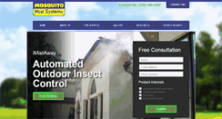 Desktop Screenshot of mosquitomistsystems.com